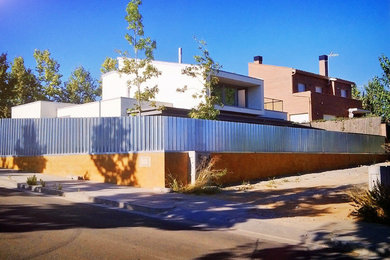 Inspiration for a contemporary exterior home remodel in Barcelona