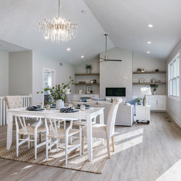 Modern Craftsman with Sleepy Blue Accents