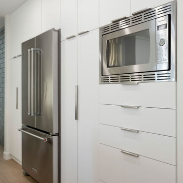 Contemporary Walnut Kitchen