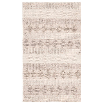 Safavieh Couture Natura Collection NAT252 Rug, Beige/Ivory, 3'x5'