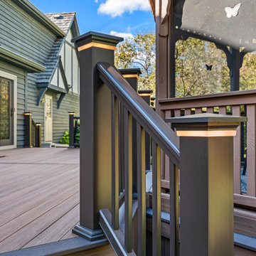 Vintage Collection English Walnut, Universal Rail Exresso, Gazebo Refurbishment