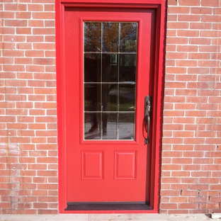 Inspiration för ett eklektiskt hus