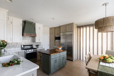 Inspiration for a transitional kitchen remodel in Phoenix