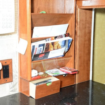Custom Kitchen Mail Sorting Station