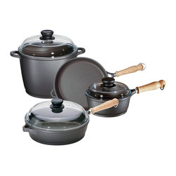 Tradition 7 Piece Aluminum Cookware Set - Cookware Sets