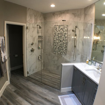 Navigating an awkward bathroom layout