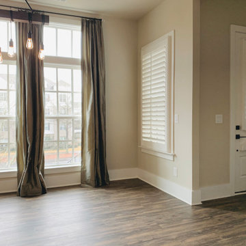 Real Wood Plantation Shutters Outfit this Alpharetta, GA New Build!