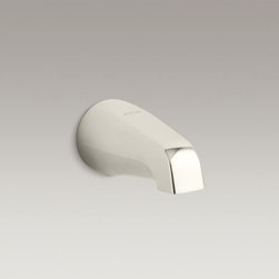 KOHLER - KOHLER Devonshire(R) 4-7/16" non-diverter spout with slip-fit connection - Bathtub Faucets
