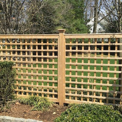 4" Square Cedar Lattice - Products