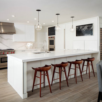 Newport Beach White Kitchen