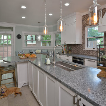 Kitchen and Breakfast nook.