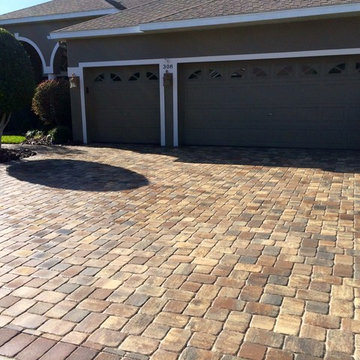 Brick Paver Driveways Installed in Orlando - Paver Driveway Installation all ov