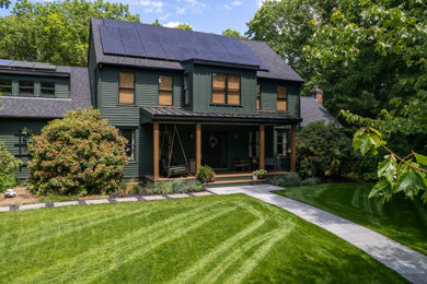 Inspiration for an exterior home remodel in Boston
