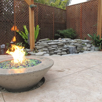 Concrete Gas Fire Pits