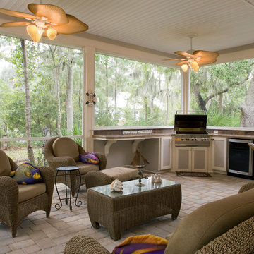 Summer Kitchen Screened Porch Addition, Fernandina Beach, FL