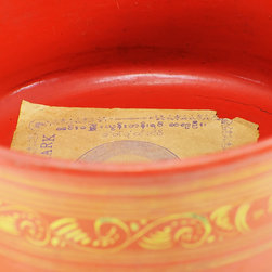 Burmese Lacquer Bowl - Decorative Bowls