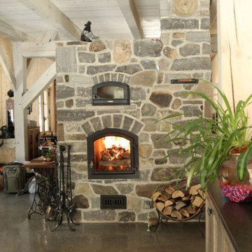Pizza Oven Fireplace/Masonry Heater