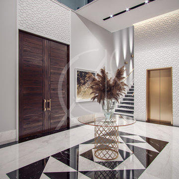 Family villa Contemporary Arabic Interior Design