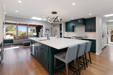 Inspiration for a contemporary home design remodel in San Francisco
