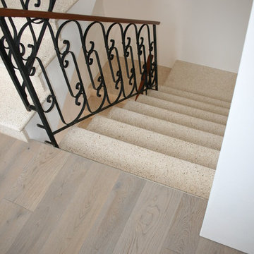 Dettaglio scala dopo trattamento