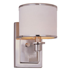 Nexus 1-Light Wall Sconce, Satin Nickel