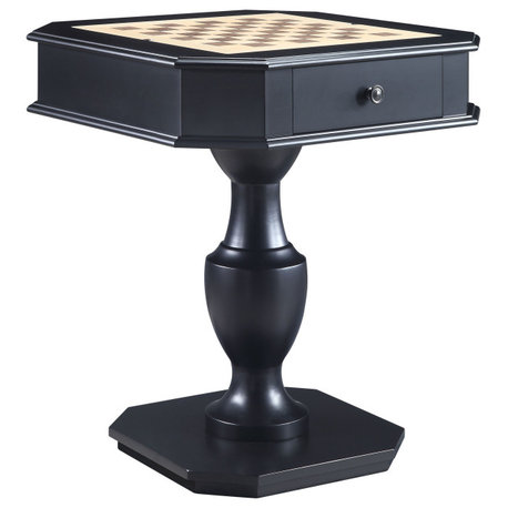 ACME Galini Game Table, Black
