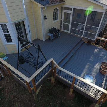 Custom Hillsborough, NC Multi-Level Deck