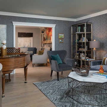 New Jersey Colonial Makeover - Living Room