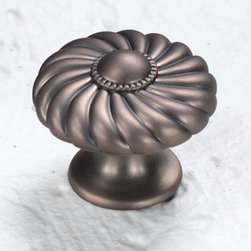 CASUAL ELEGANCE FORGED BRASS CABINET KNOB - Cabinet And Drawer Knobs