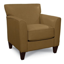 Allegra Premier Stationary Chair by La-Z-Boy shown in Linen - Products