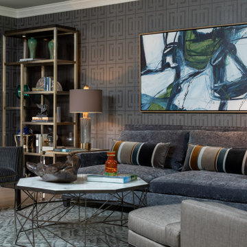 New Jersey Colonial Makeover - Living Room