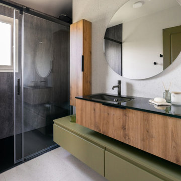 Salle de bain nature