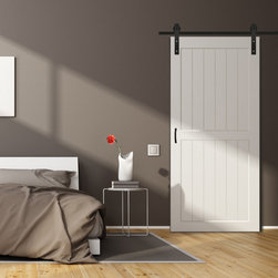 Barn Door 2 Panel - White - Products