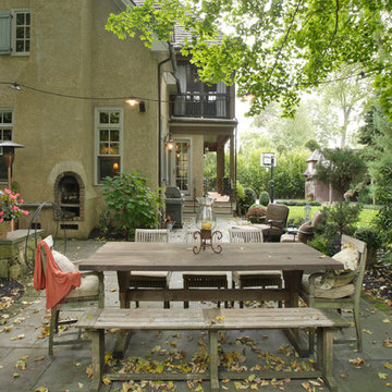 French Tudor-Style Home
