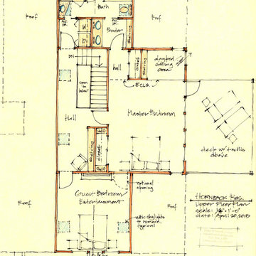 Alternate Upper Floor Master Bedroom Suite with Guest Bedroom