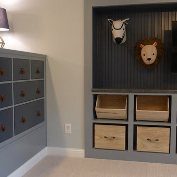 Boys bedroom with playroom