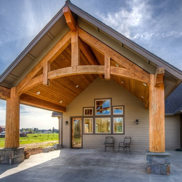 La Center Timber Framing Dream Home
