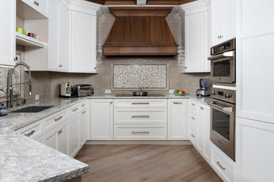 Kitchen - transitional kitchen idea in Miami