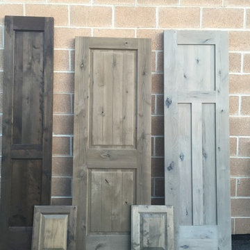 Weathered Wood Doors