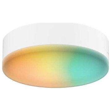 DALS Lighting SM-UP1 3" LED Puck Light - Full Color RGB+CCT - White