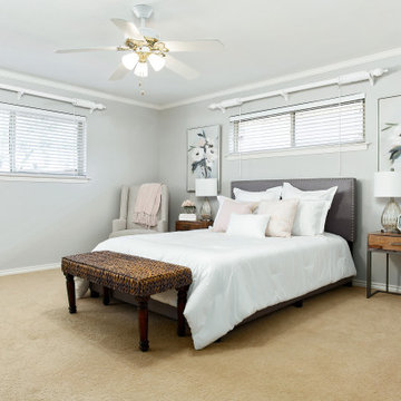 Creating an updated look in an outdated home