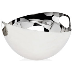 Contemporary Serving And Salad Bowls by GODINGER SILVER