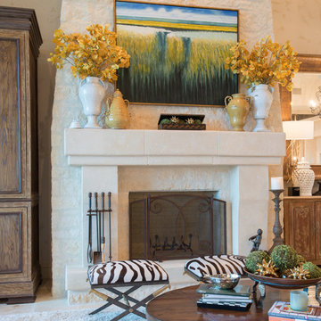 Lake LBJ - Horseshoe Bay, TX : Tuscan to "Modern Tuscan"