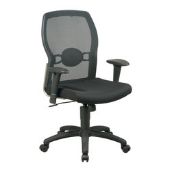 Mesh Back Executive Woven Office Chair - Office Chairs
