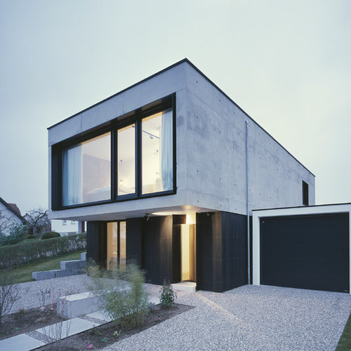 Graue Moderne Häuser Ideen, Design & Bilder | Houzz