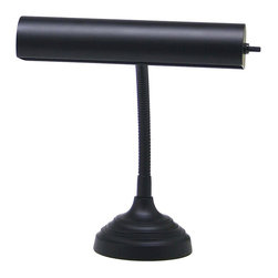 House of Troy Advent 10" Piano Desk Lamp in Black Finish - Desk Lamps
