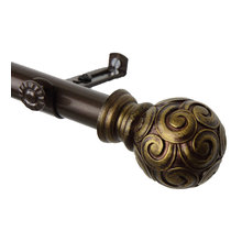 Curtain Rods Family Room