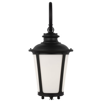 Cape May Outdoor Wall Light in Black