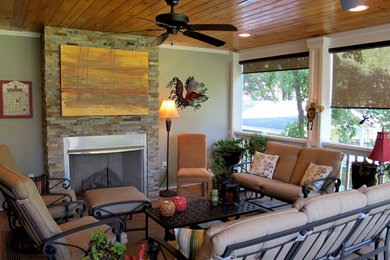 This is an example of a traditional porch design in Other.