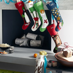 Hable Christmas Stocking Collection - Christmas Stockings And Holders